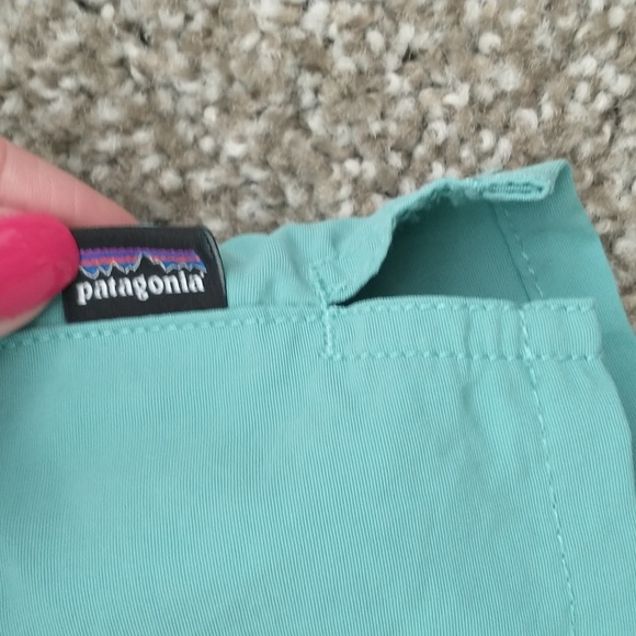 Patagonia Barely Baggies Womens Large Subtidal Blue Hiking Running Athletic - Picture 4 of 10